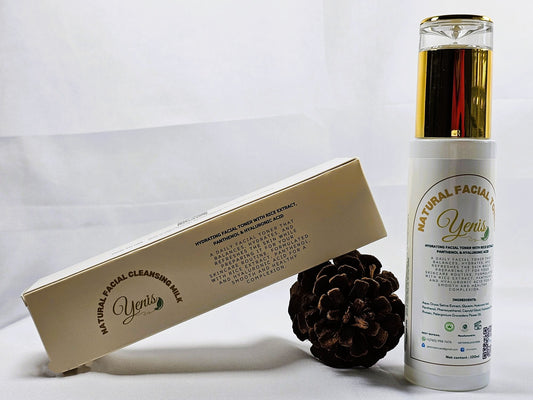 🌿 Natural Facial Toner – Rice Extract + Panthenol