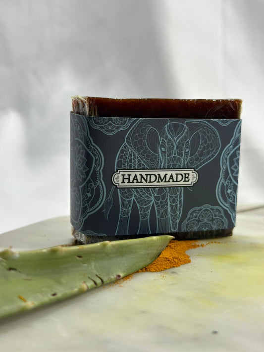 ✨ Turmeric & Aloe Vera Handmade Soap