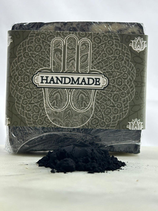 🖤 Charcoal & Chamomile Handmade Soap