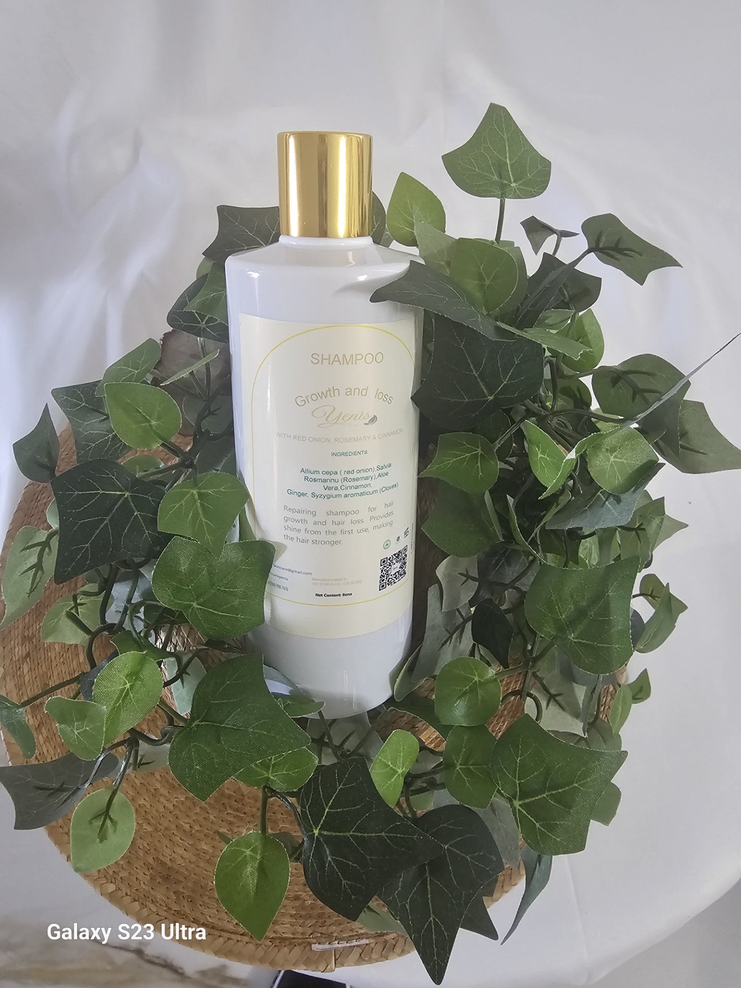 Champú Yenis para el crecimiento del cabello y la prevención de la caída del cabello